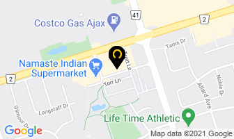 Golden Age Insurance in Barrie map