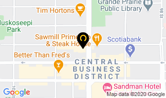 Golden Cabs Gp Ltd in Grande Prairie map