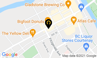 Golden Carriage Restaurant in Courtenay map