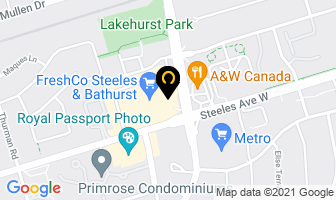 Golden Chopsticks in Vaughan map