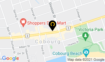 Golden Chopsticks in Cobourg map