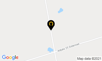 Golden Clippers in Adjala-tosorontio map