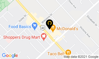 Golden Crown Restaurant in Chatham-Kent map