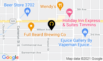 Golden Crust Specialty Bakery in Steinbach map