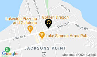 Golden Dragon Restaurant in Amqui map