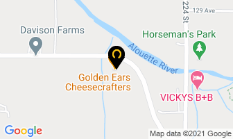 Golden Ears Cheesecrafters in Stratford map