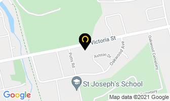 Golden Graphics Signs in Simcoe map