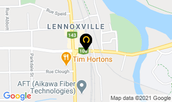 Golden Lion Brewery in Sherbrooke map