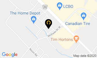 Golden Loaf Bakery Inc in Caledon map