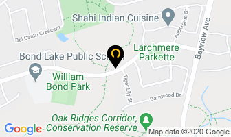 Golden Money in Richmond Hill map