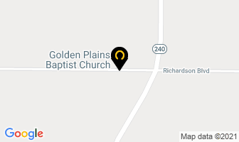 Golden Plains Baptist Church in Saint-Pascal map