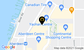 Golden Rice Bowl in Richmond map