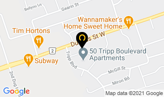 Golden Valley Restaurant in Quinte West map