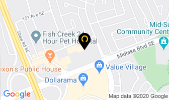 Golden Village Restaurant in Calgary map