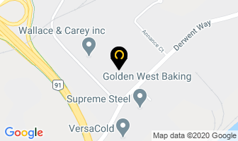 Golden West Baking Co Inc in Delta map