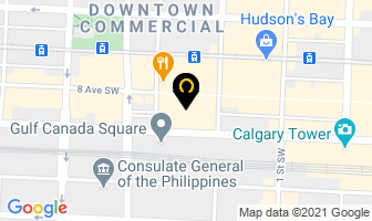 Goldman Sachs Canada Inc in Calgary map
