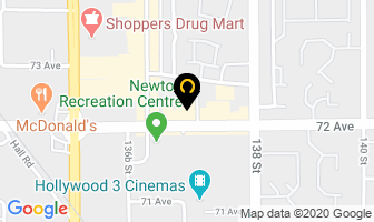 Gold's Laundry in Surrey map