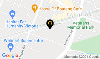 Goldstream Food Bank in Victoria map