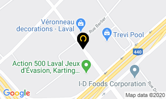 Golf 18 in Beauharnois map