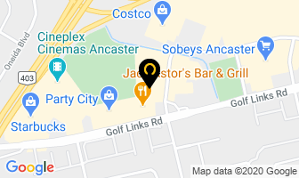Golf Links Veterinary Hospital in Hamilton map