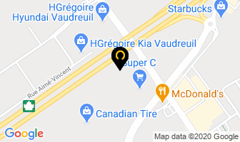 Golf Town in Vaudreuil-Dorion map