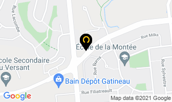 Golf Xtra in Gatineau map