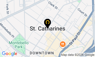 Goliath Moving in St. Catharines map