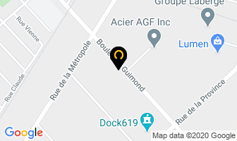 Gonderflex International Inc in Longueuil map
