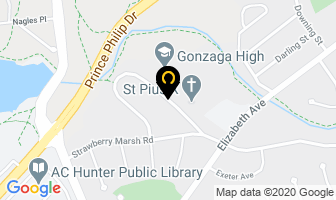 Gonzaga Media Internship in St. John's map