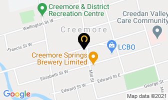 Good Better Best in Creemore map
