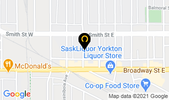 Good Spirit Chiropractic in Yorkton map