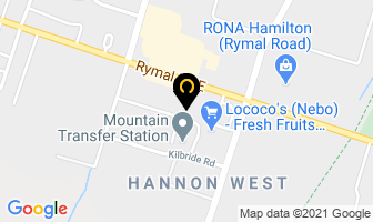 Good To Go Tire in Hamilton map