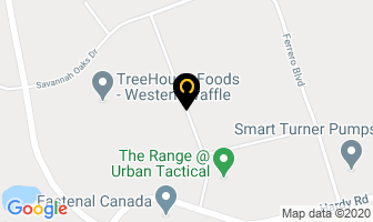 Goodman Company Canada in Brantford map