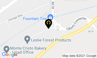 Goodyear Canada Inc Commercial Centre in Delta map
