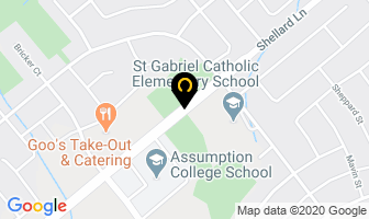 Goo's Takeout & Catering in Brantford map