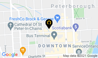 Gordon Best Theatre in Peterborough map
