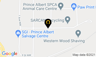 Gordon Food Service in Prince Albert map