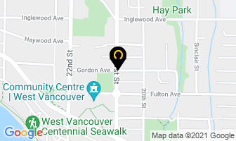 Gordon House Childcare in West Vancouver map