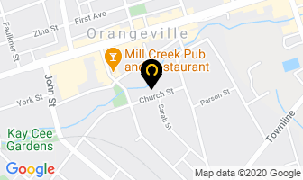 Gordonpetservices.com in Orangeville map