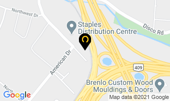 Gould Fasteners in Mississauga map