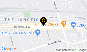 Gourmeats in Orillia map