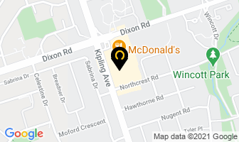 Gourmet Express in Orillia map