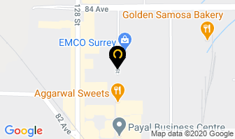 Gourmet Savories & Sweets Inc in Surrey map