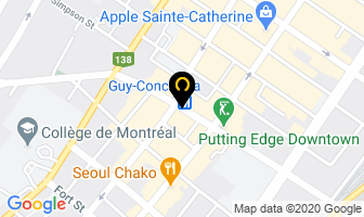 Gourmet Wrap City in Montreal map