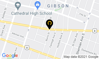 Gozlan Psychology Professional Corp in Hamilton map