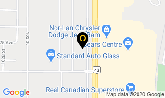 Gp Colour Concepts in Grande Prairie map