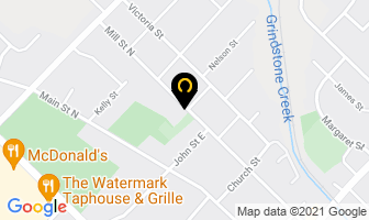 Grace Anglican Church in Hamilton map