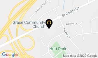 Grace Community Church in Estevan map