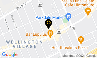 Grace Esthetics in Guelph map