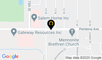 Grace Mennonite Church in Blenheim map